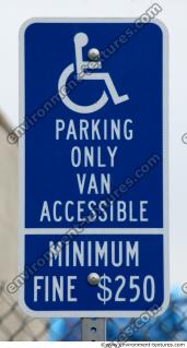 parking traffic sign